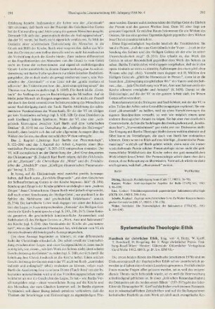 292-295 [Rezension] Wege ethischer Praxis
