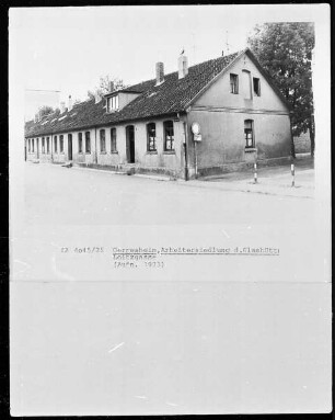 Arbeitersiedlung der Glashütte Gerresheim