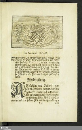 Leichenpredigt : Sterbe-Kunst