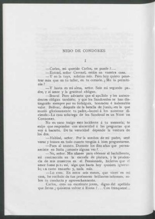 Nido de cóndores