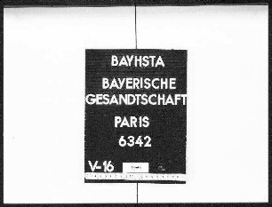 Gonon, E., in Paris, Erfindung eines Telegraphen