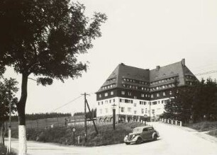 Altenberg, Hotel Berghof "Raupennest", Ansicht von Osten