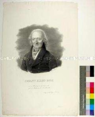 Porträt des Astronomen Johan Elert Bode