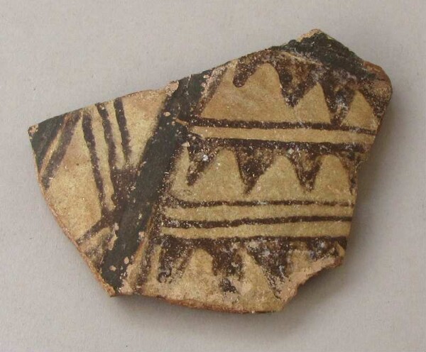 Fragment of a clay vessel