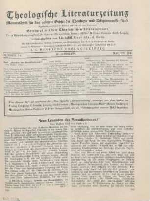129-136 Neue Urkunden des Messalianismus?