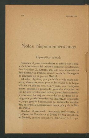 Diplomático fallecido