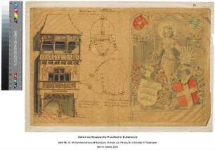 Studie an altdeutscher Architektur