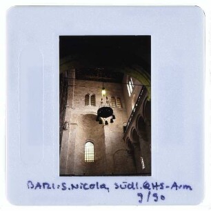 Bari, S. Nicola : Südlicher Querhausarm