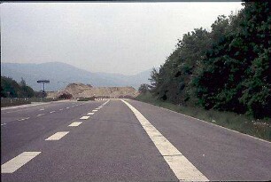 Teilknoten Ost: Zufahrt von Westen