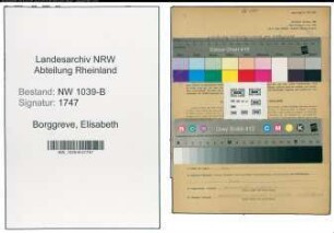 Entnazifizierung Elisabeth Borggreve , geb. 13.01.1913 (Lehrerin)