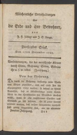 Funfzigstes Stück