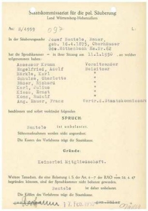 Bentele, Josef
