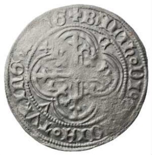 Fundmünze, Fürstengroschen (12 meißnische Pfennige), 1401 - 1406