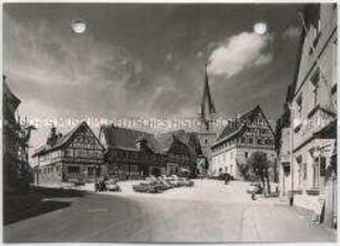 Zeil am Main, Marktplatz, Kirche St. Michael