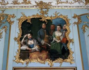 Supraportenzyklus mit den Freien Künsten — Die Poesie