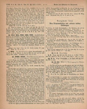 Neunzehnter Titel. Von Armenanstalten und anderen milden Stiftungen.