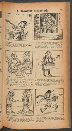 El trovador enamorado - [Cómic]