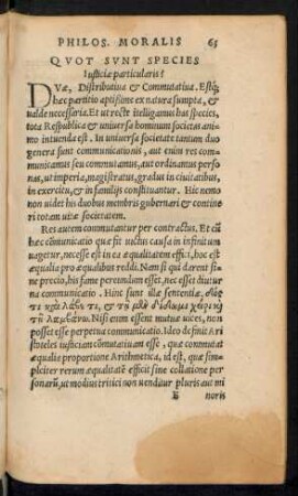 Quot Sunt Species Iusticiae particularis?