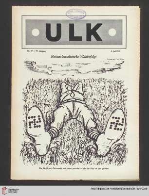 Hefte 27-30, Juli 1930