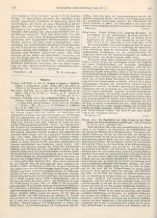 539-540 [Rezension] Tucker, Alfr., 18 Jahre in Uganda u. Ostafrika. 2 Bde