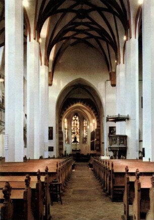 Leipzig, St. Thomaskirche : Innenansicht