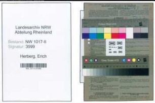 Entnazifizierung Erich Herberg , geb. 01.12.1907 (Werkzeugschlosser)
