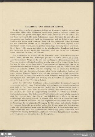 Einleitung Und Problemstellung