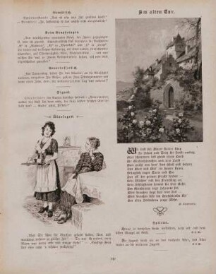 "Überlegen" "Am alten Tor"