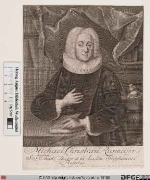 Bildnis Michael Christian Rusmeyer