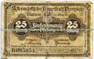 Prenzlau, 25 Pfennig