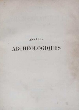 9: Annales archéologiques