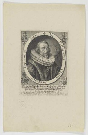 Bildnis des Johann Wilhelm Kress von Kressenstein