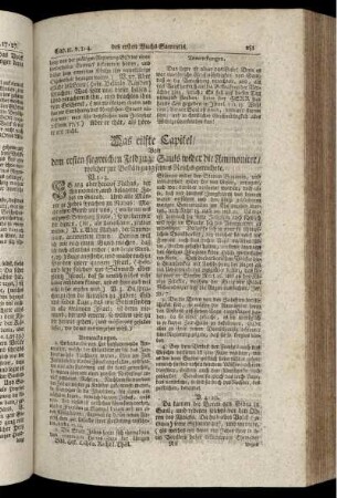 Das eilfte Capitel