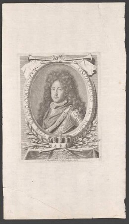 Porträt Friedrich III., Kurfürst von Brandenburg, später Friedrich I., König von Preußen (1657-1713)