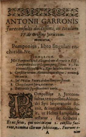De origine iuris commentaria