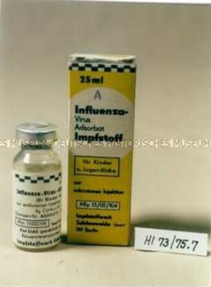 Influenza-Virus Adsorbat Impfstoff A2 für Kinder und Jugendliche in Originalverpackung