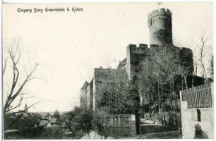 Gnandstein. Burg Gnandstein - Eingang