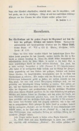 432-439 Rezensionen