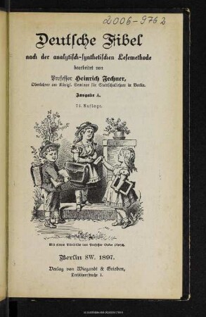 Deutsche Fibel : nach der analytisch-synthetischen Lesemethode