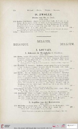 Belgien. Belgique. Belgium (Nr. 1382 - 1392)