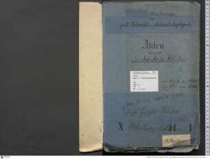 Organisation und Verwaltung des Beuth-Schinkel-Museums, Bd. 1