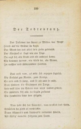 Der Todtentanz.