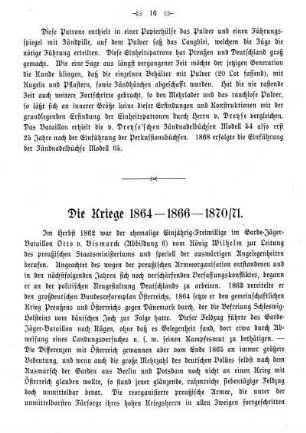 Die Kriege 1864 - 1866 - 1870/71.