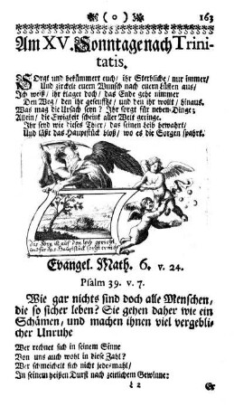 Am XV. Sonntage nach Trinitatis.