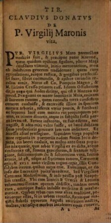 Pub. Virgilii Maronis Opera