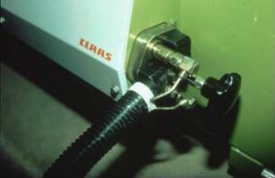 Fotografie: Mähdrusch, Mähdrescher selbstfahrend, Hydraulik