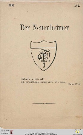 Der Neuenheimer: the magazine of Neuenheim College, Heidelberg, Germany