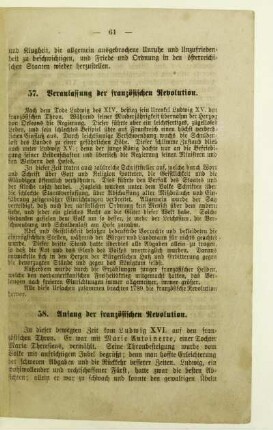 57. Veranlassung der französischen Revolution