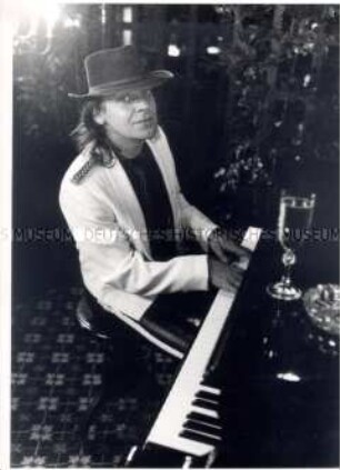 Udo Lindenberg am Klavier