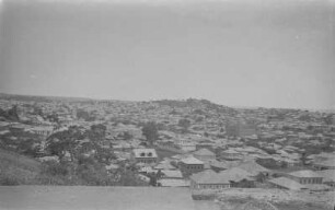 Stadtansicht : Blick über eine Stadt